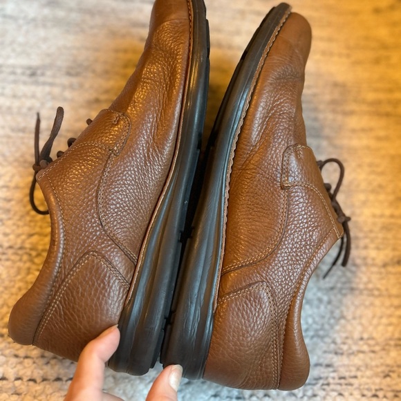 Johnston & Murphy Men’s Tie Ups Leather Sheepskin Derby Lightweight Oxfords main image 11